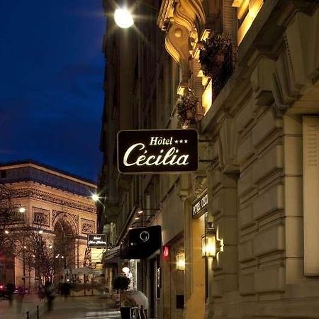 Cecilia Arc De Triomphe Hotell Paris Exteriör bild