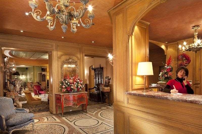 Cecilia Arc De Triomphe Hotell Paris Inreriör bild