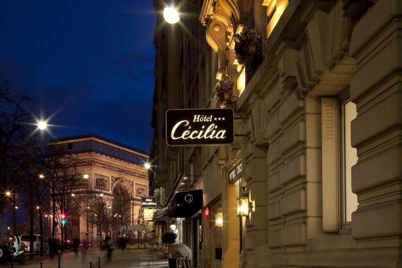 Cecilia Arc De Triomphe Hotell Paris Exteriör bild